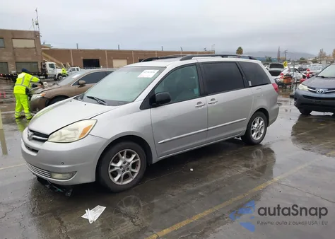 2004 Toyota Sienna Xle Limited из США, поврежденный, VIN 5TDZA22C04S111917